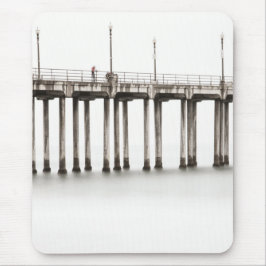 Mousepad Viagem ao longo do cais de praia de Huntington