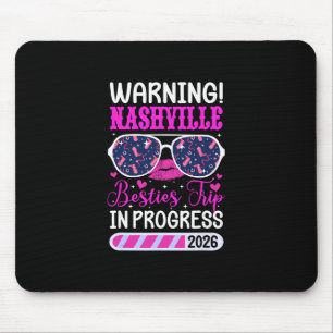 Mousepad Viagem das Melhores Amigas de Nashville 2026 em An