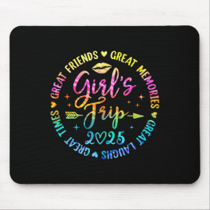 Mousepad Viagem das Meninas 2025 Grandes Amigos Risos Memór