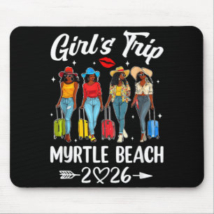 Mousepad Viagem das Meninas de Myrtle Beach 2026 Equipe de