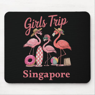 Mousepad Viagem de Amigas Singapura Férias Viagem