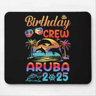 Mousepad Viagem de Aniversário em Aruba Férias 2025 Grupo C