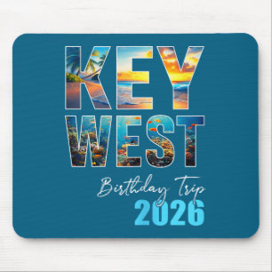 Mousepad Viagem de aniversário para Key West