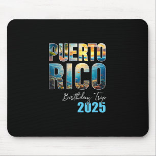 Mousepad Viagem de Aniversário para Porto Rico 2025 Cruzeir