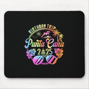 Mousepad Viagem de Aniversário Punta Cana 2025 Férias em Pu