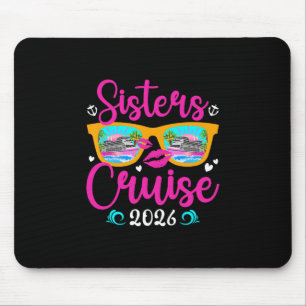 Mousepad Viagem de Cruzeiro das Irmãs 2026 Férias Viagem Ir