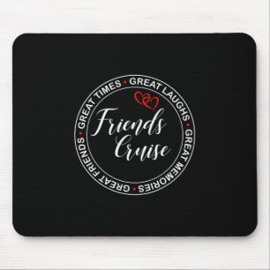 Mousepad Viagem de Cruzeiro de Amigos Cruzeiro 2026 Amigos