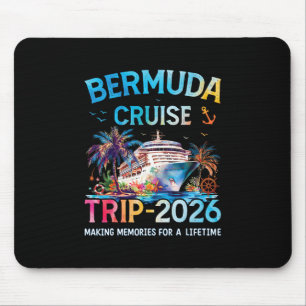 Mousepad Viagem de Cruzeiro para Bermudas 2026 Férias de Cr