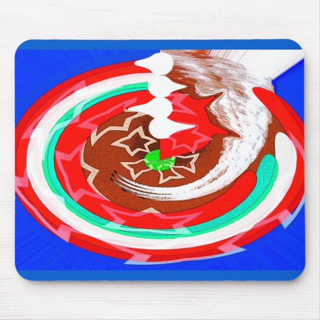 Mousepad Viagem de espaço em estrela (Frente)