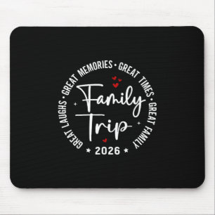 Mousepad Viagem de Família Férias 2026 Grupo Correspondente