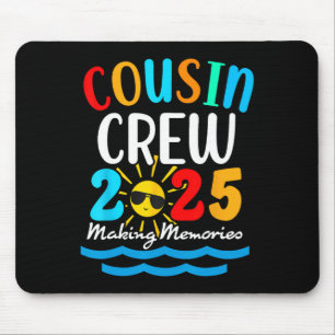 Mousepad Viagem de Família para a Praia nas Férias de Verão