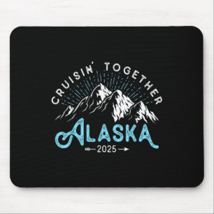 Mousepad Viagem de Férias Amigos da Família Alaska Cruise 2