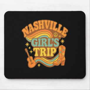 Mousepad Viagem de Garotas em Nashville Festa de Despedida