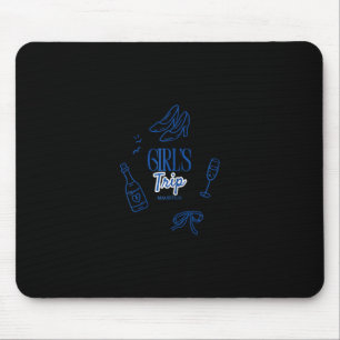 Mousepad Viagem de Garotas para Maurícia Fim de Semana de F