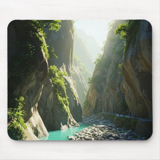 Mousepad Viagem de Gorge de Taiwan Taroko (Frente)