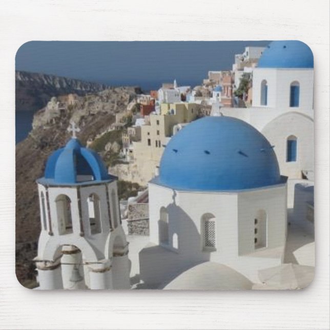 Mousepad Viagem de Grécia do Mykonos (Frente)