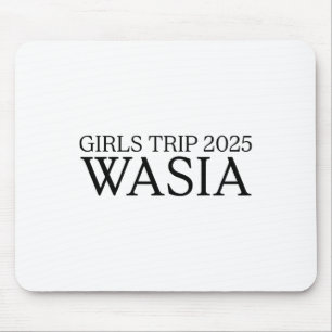 Mousepad Viagem de Meninas 2025 Férias de Verão da Wasia Pr