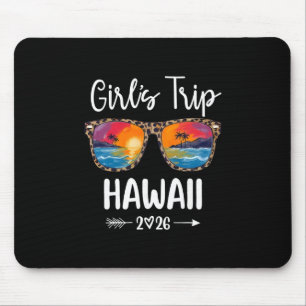 Mousepad Viagem de Meninas 2026 Havaí Fim de Semana de Meni