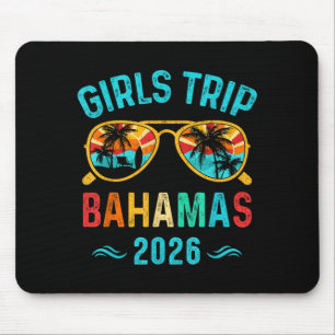 Mousepad Viagem de Meninas Bahamas 2026 Férias na Praia Com