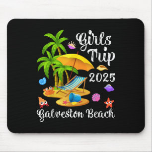 Mousepad Viagem de Meninas Férias de Verão 2025 Texas Galve