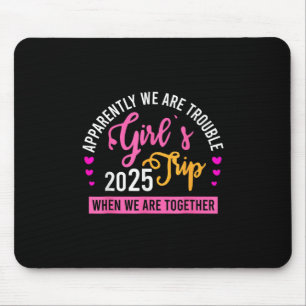Mousepad Viagem de Meninas Fim de Semana de Praia de Verão