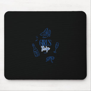 Mousepad Viagem de Meninas para o Fim de Semana no Haiti