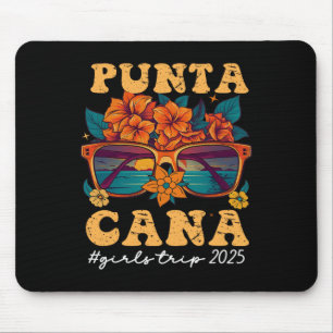 Mousepad Viagem de Meninas para Punta Cana 2025 Férias de G
