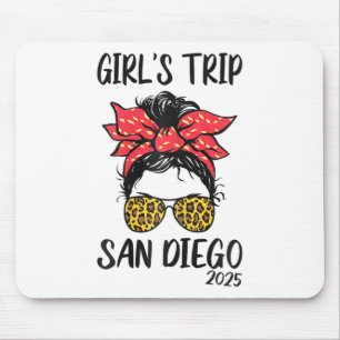 Mousepad Viagem de Meninas San Diego 2025 Férias Fim de Sem