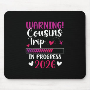 Mousepad Viagem de Primos em Andamento 2026 Férias Primos N