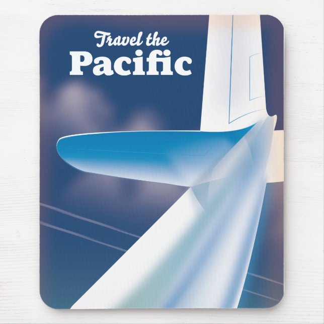 Mousepad Viagem do Pacífico - Impressão acrílico (Frente)
