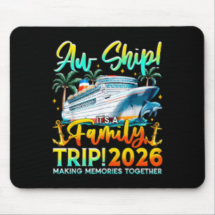 Mousepad Viagem em Família Divertida em Navio de Cruzeiro 2