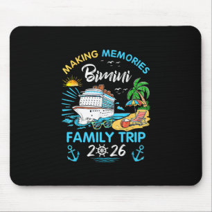Mousepad Viagem em Família para Bimini 2026 Criando Memória