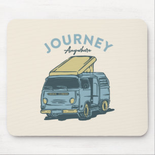 Mousepad Viagem em Qualquer Lugar