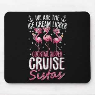 Mousepad Viagem engraçada da equipe de cruzeiro Viagem das