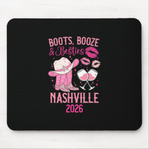 Mousepad Viagem Engraçada das Melhores Amigas em Nashville