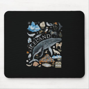 Mousepad Viagem Europa Islândia Reiquiavique Férias em Famí