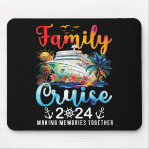 Mousepad Viagem Familiar De Cruzeiros Por Navio De Cruzeiro