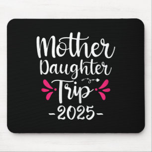 Mousepad Viagem Familiar de Filha da Mãe de 2025 Férias de