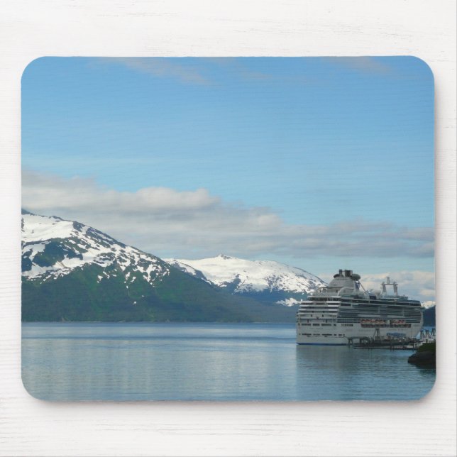 Mousepad Viagem Fotografia de Férias de Cruise do Alaska (Frente)