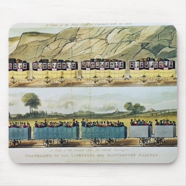 Mousepad Viagem no Liverpool e no Manchester (Frente)