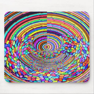 Mousepad Viagem psicadélico