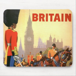 Mousepad Viagens vintage, Guarda Real Britânica