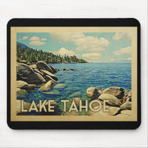 Mousepad Viagens vintage Lake Tahoe