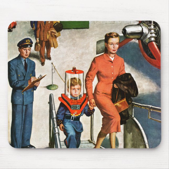 Mousepad Viajante do espaço (Frente)