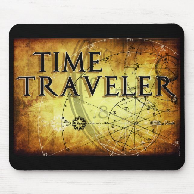Mousepad Viajante no Tempo  (Frente)