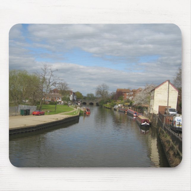 Mousepad Vias navegáveis de Cotswold (Frente)