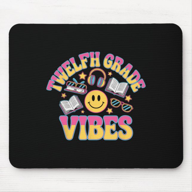 Mousepad Vibes da 12ª Série Professor da Décima Segunda Sér (Frente)