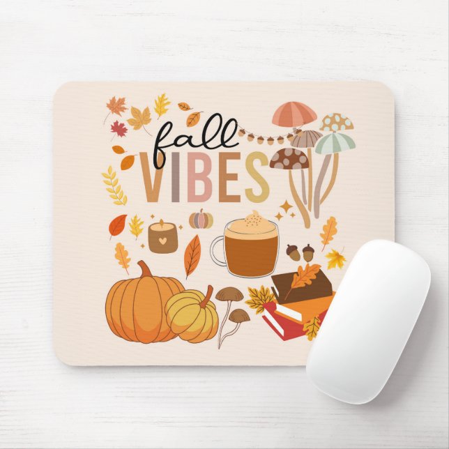 Mousepad Vibes de queda (Com mouse)