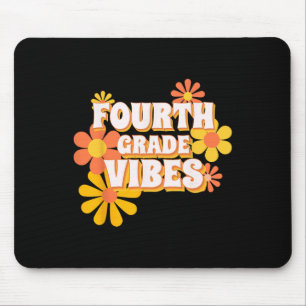 Mousepad Víblias Do Quarto Grau Da Groovy Retro De Volta Ao