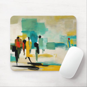 Mousepad Vibração do Meio-dia – Figuras Abstratas